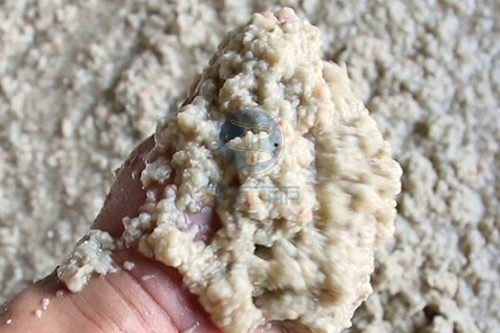 紙漿廢渣脫水（脫膠）