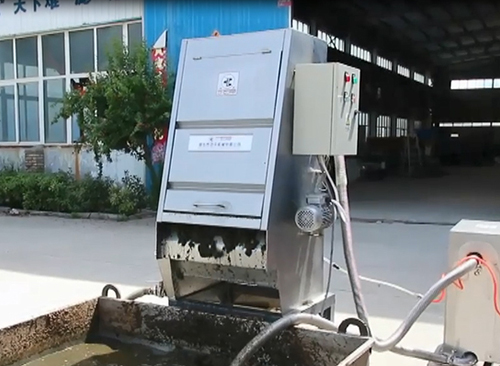 斜篩式固液分離機